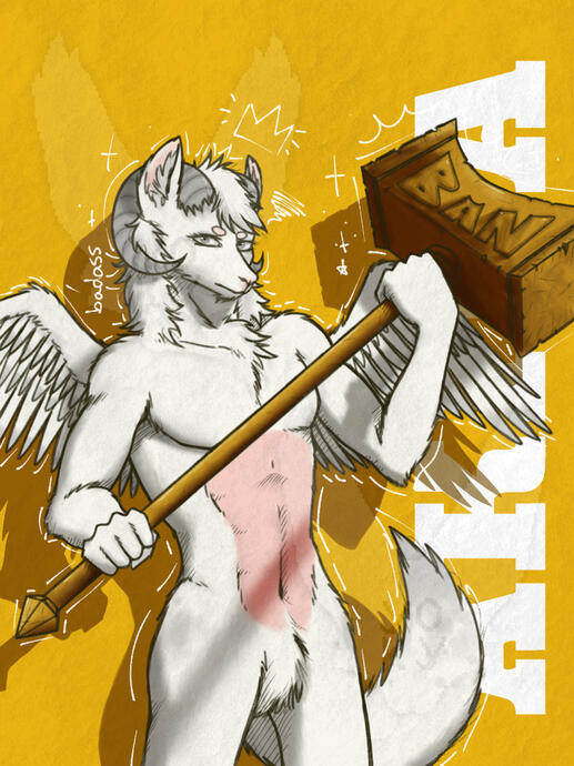 Half body - 1 OC - lineart + colored + shadows - standard - anthro